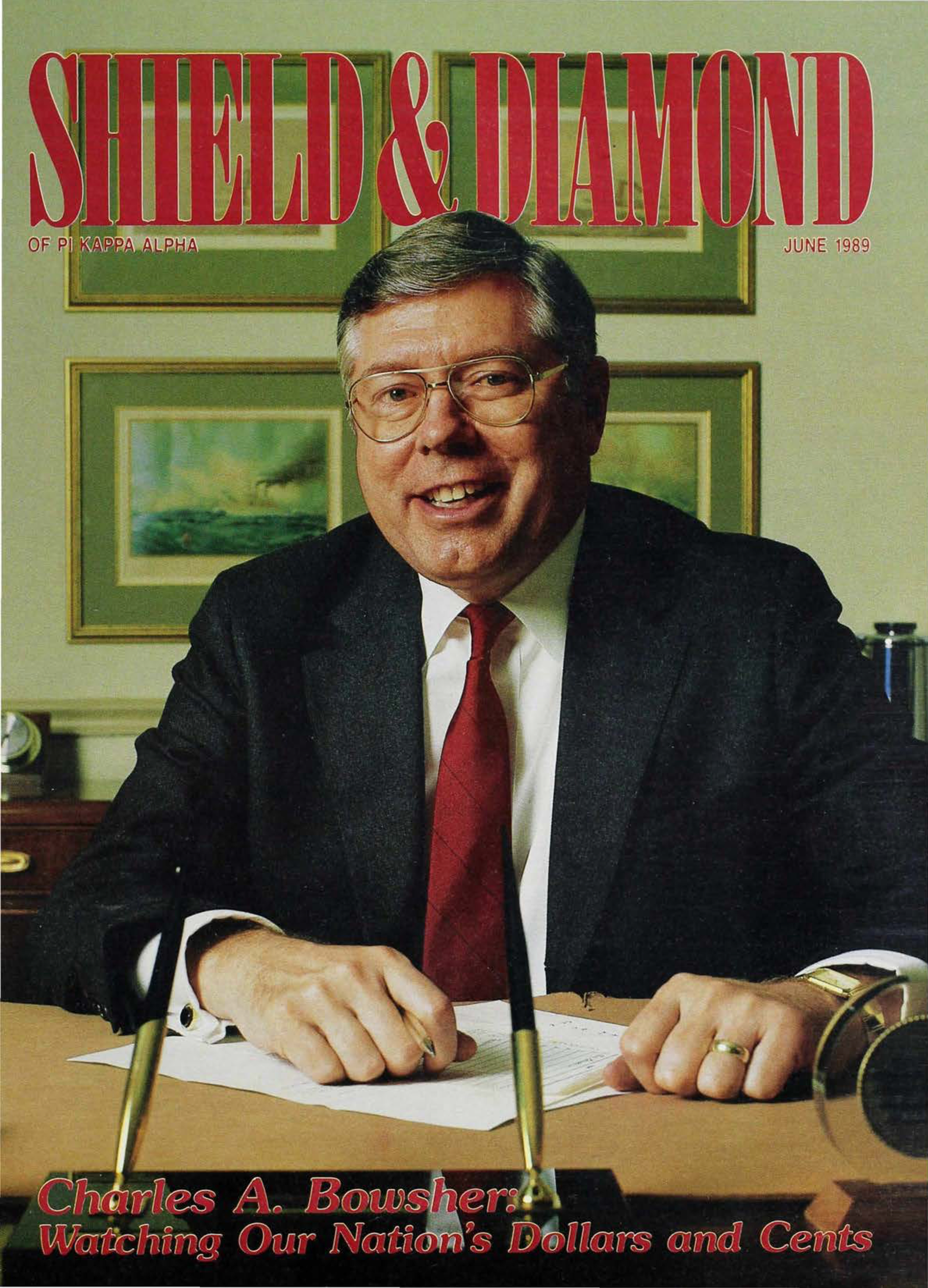 Shield & Diamond, Vol. 100, No. 2, Front Cover